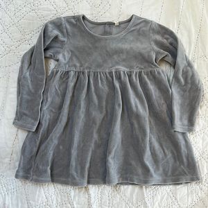 Quincy Mae size 4 velour dress